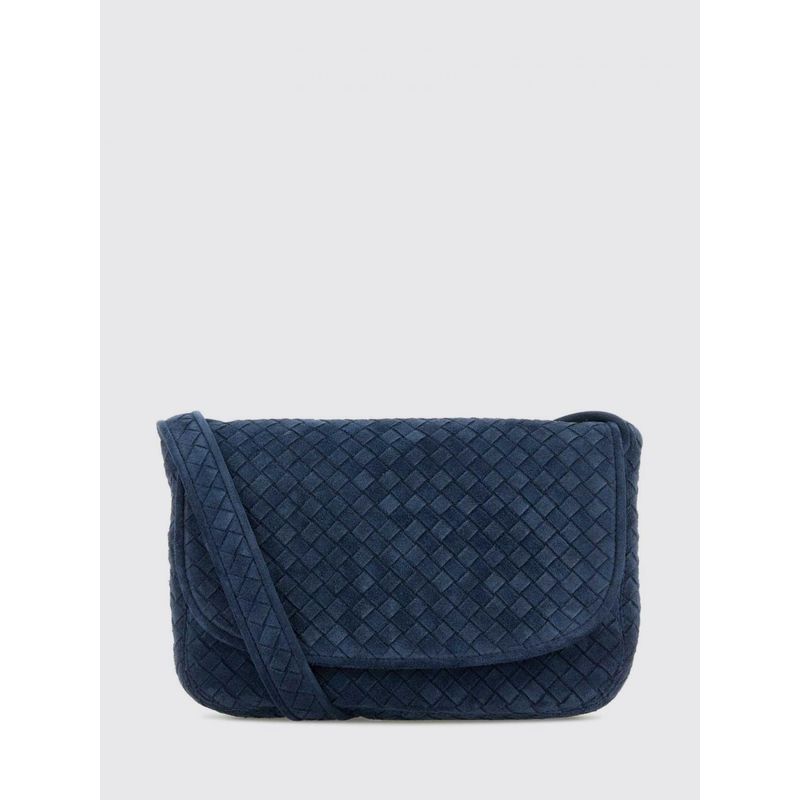 Bottega Veneta Men Veneto Woven Suede Bag Bottega Veneta